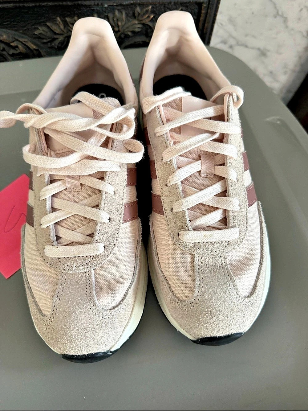 adidas Run 60s 3.0 Shoes Women's Pink & White Sneakers